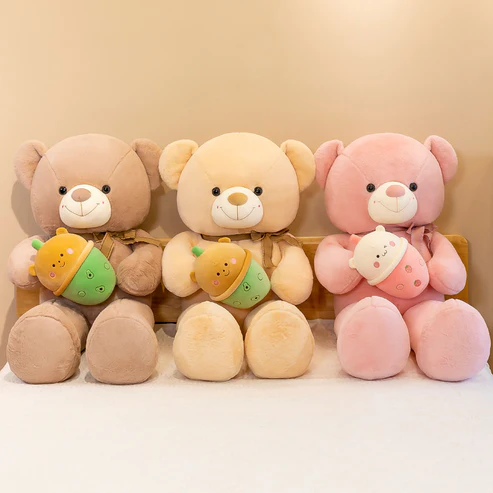 Teddybär mit Bubble Tea