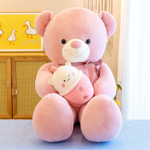 Teddybär mit Bubble Tea