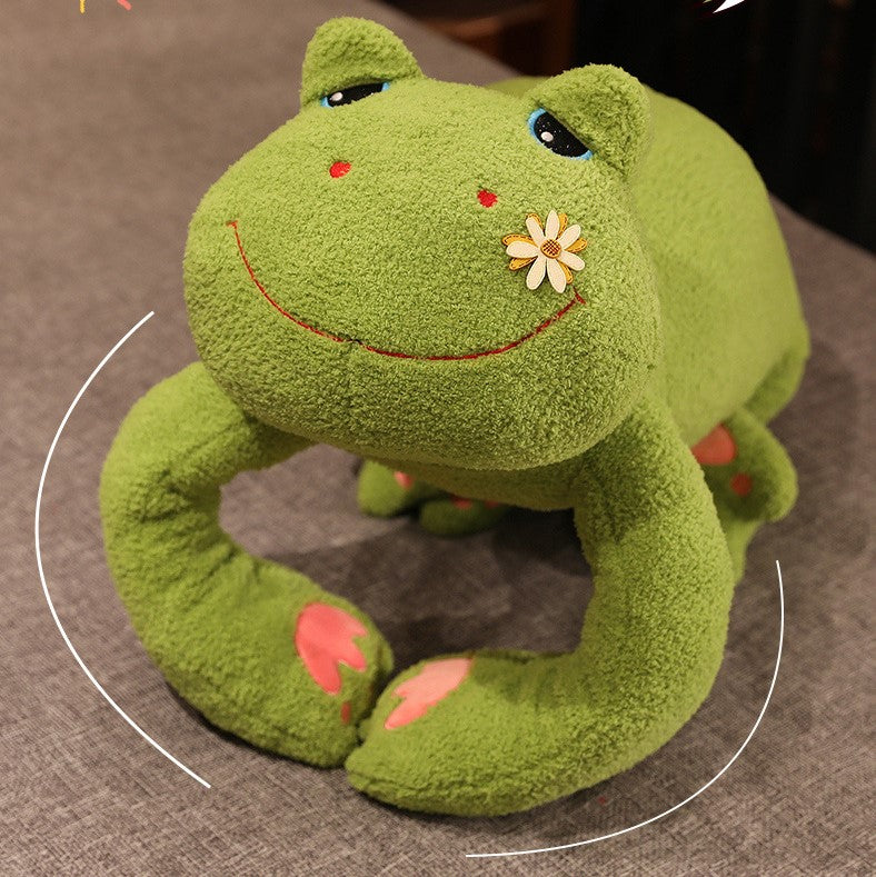 GrinseFrosch - Fröhlicher Plüsch