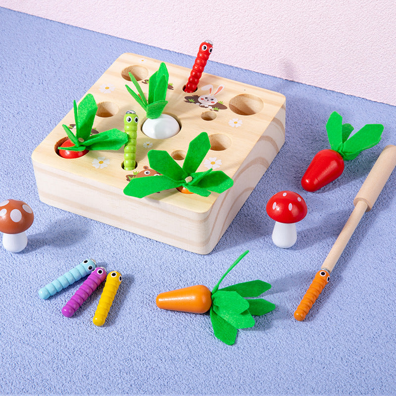 Montessori lern- und entwicklungsspielzeug aus holz