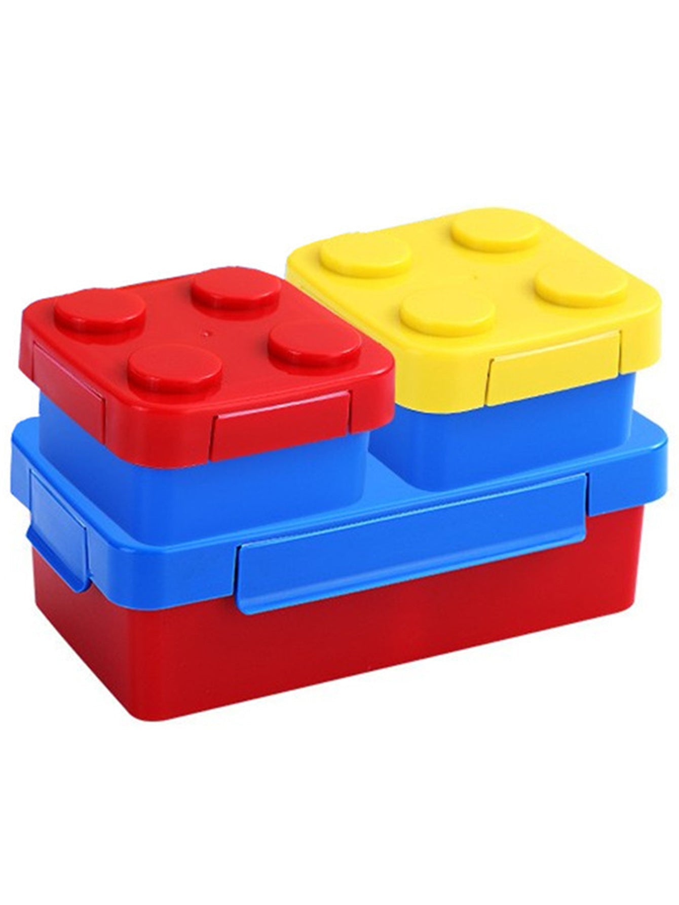 Niedliche baustein jausenbox für kinder