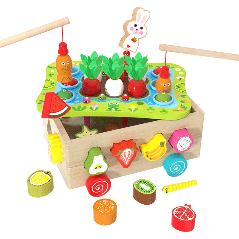 Montessori lern- und entwicklungsspielzeug aus holz