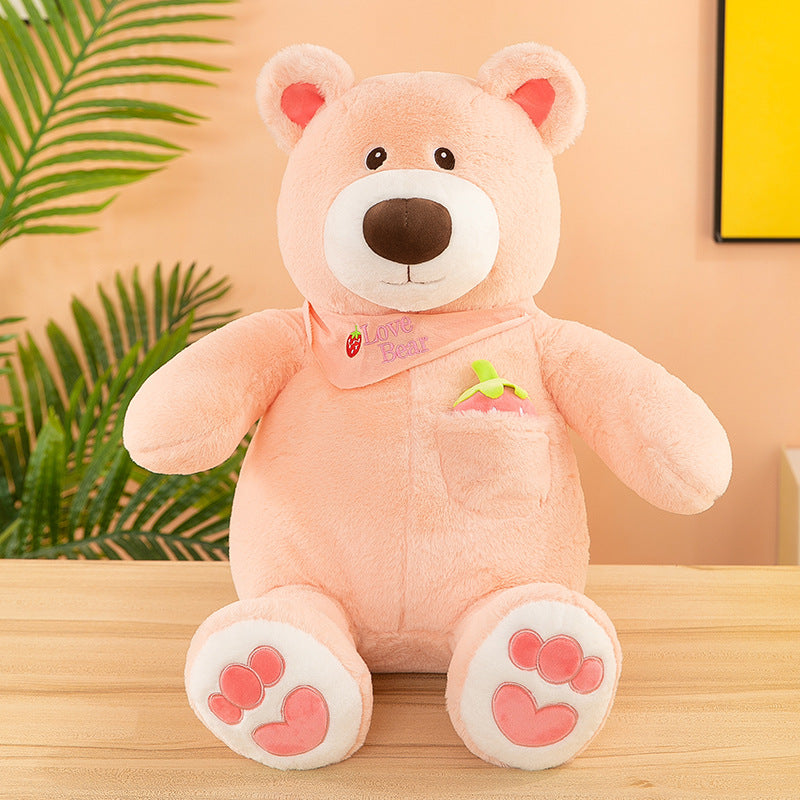 Erdbeer-Herz Teddyfreund