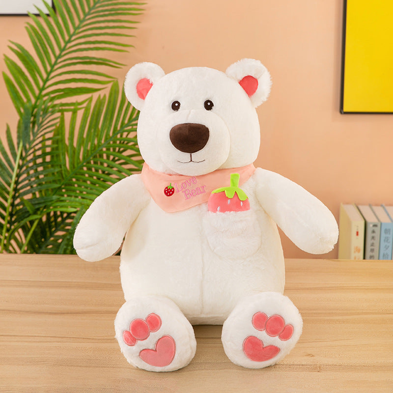 Erdbeer-Herz Teddyfreund