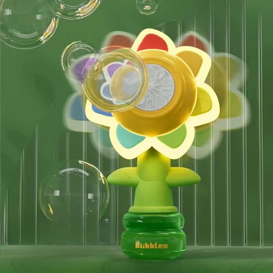 Bubble flower machine- magische blumige seifenblasenshow - seifenblasengebläse