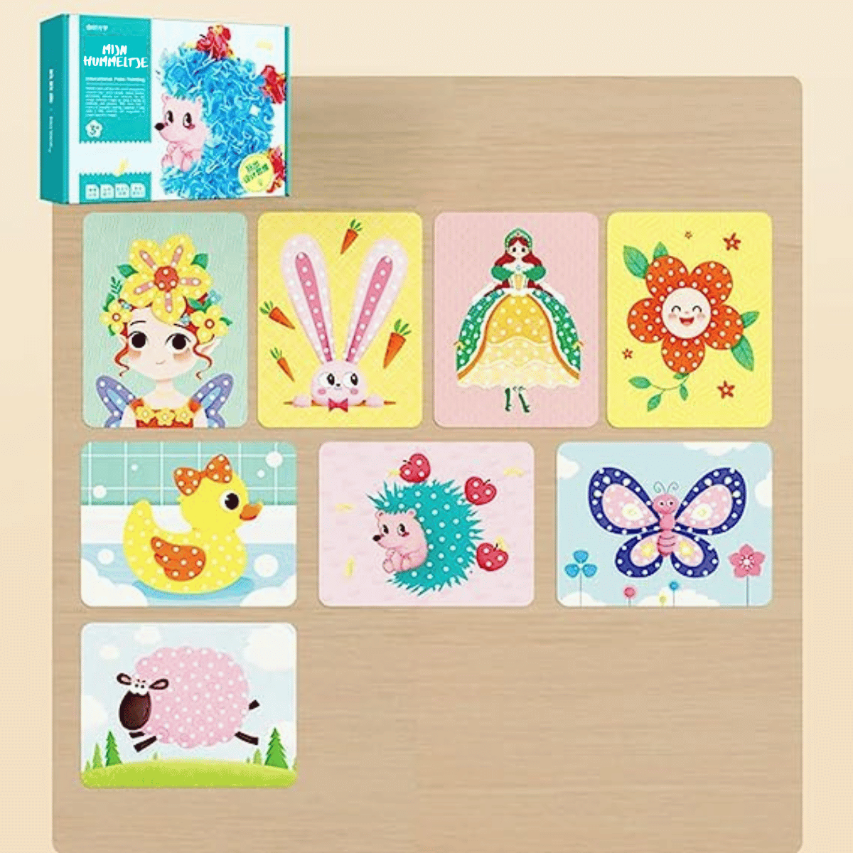Poke Art set - den künstler in sich entdecken - diy set