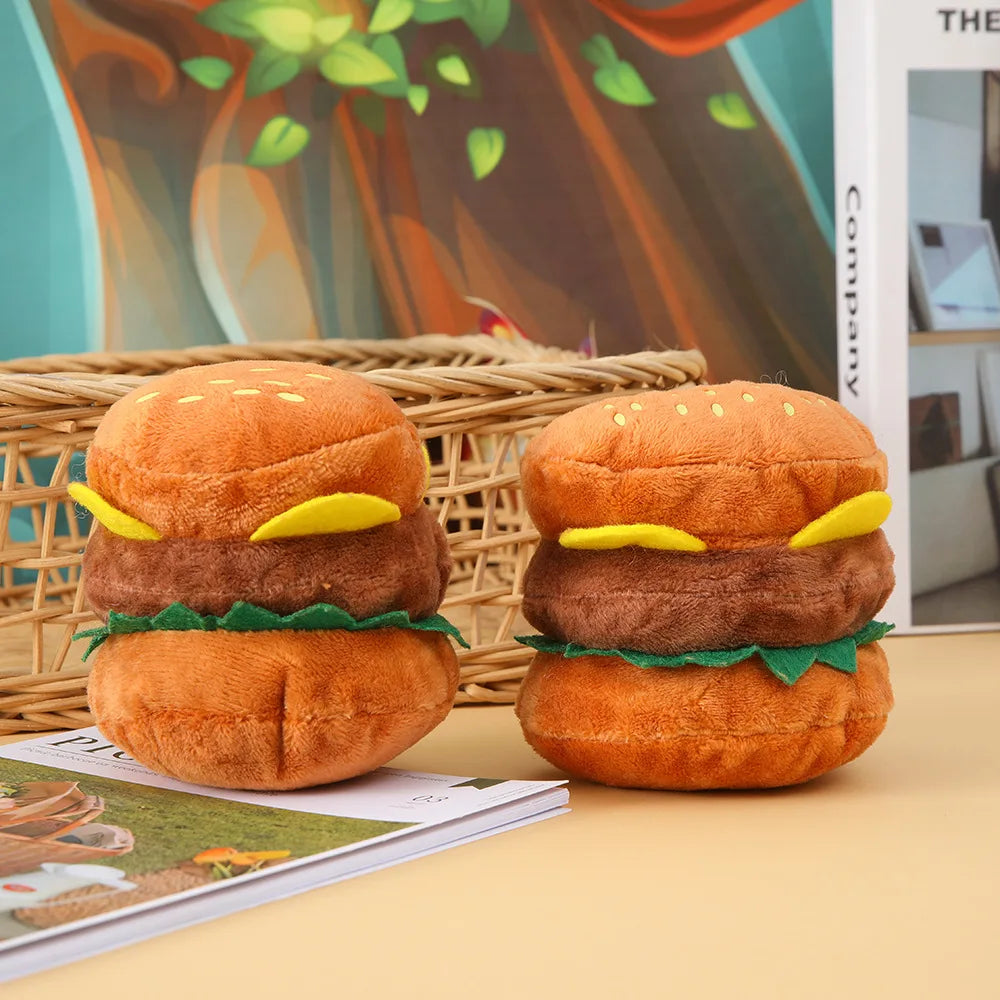 Schmackhafter Hunde-Burger-Spaß