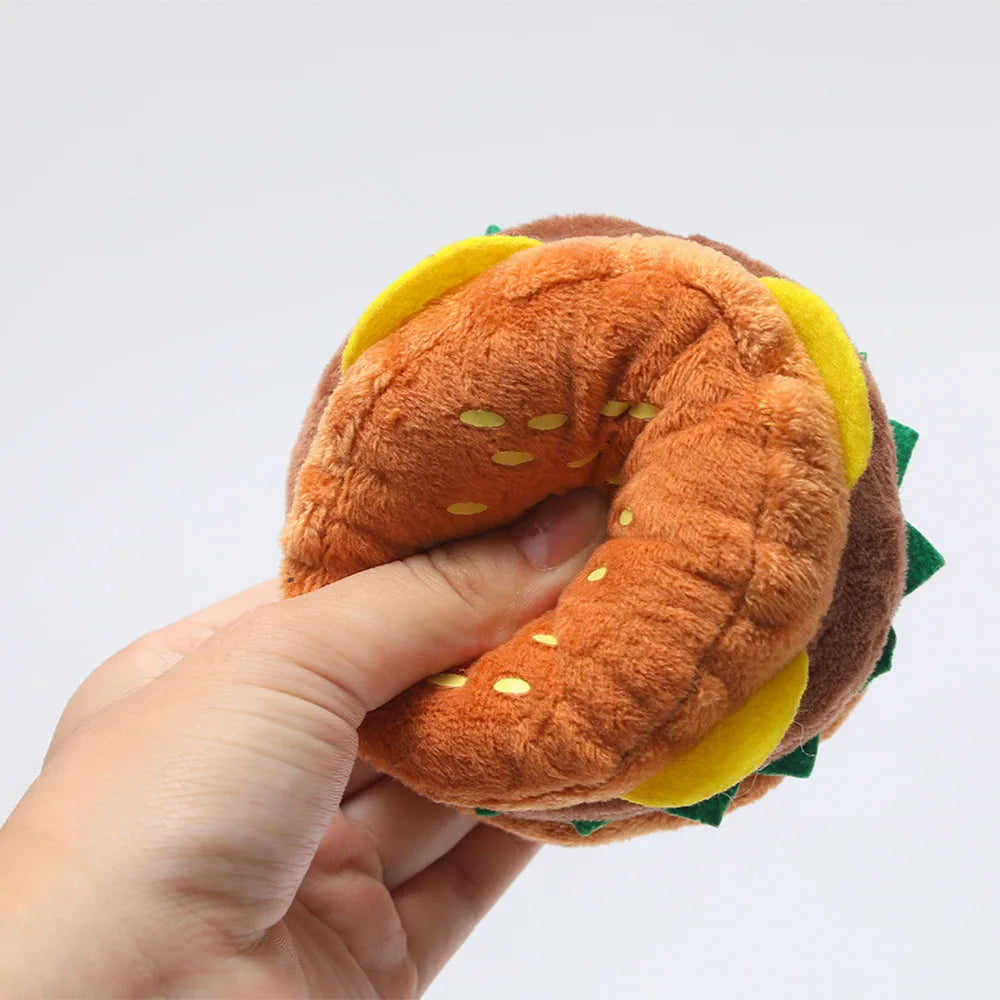 Schmackhafter Hunde-Burger-Spaß