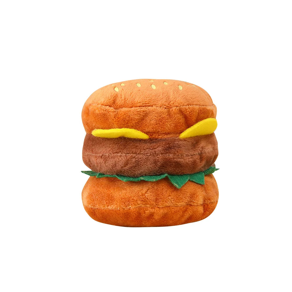 Schmackhafter Hunde-Burger-Spaß