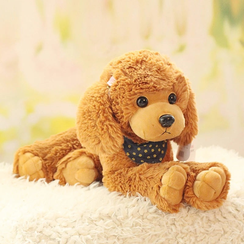 Kuschel-Pudelhund in Tan