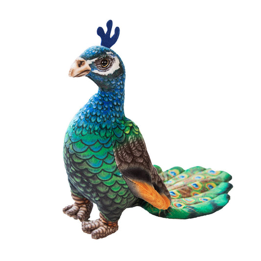 Realistischer Pfau Plüsch