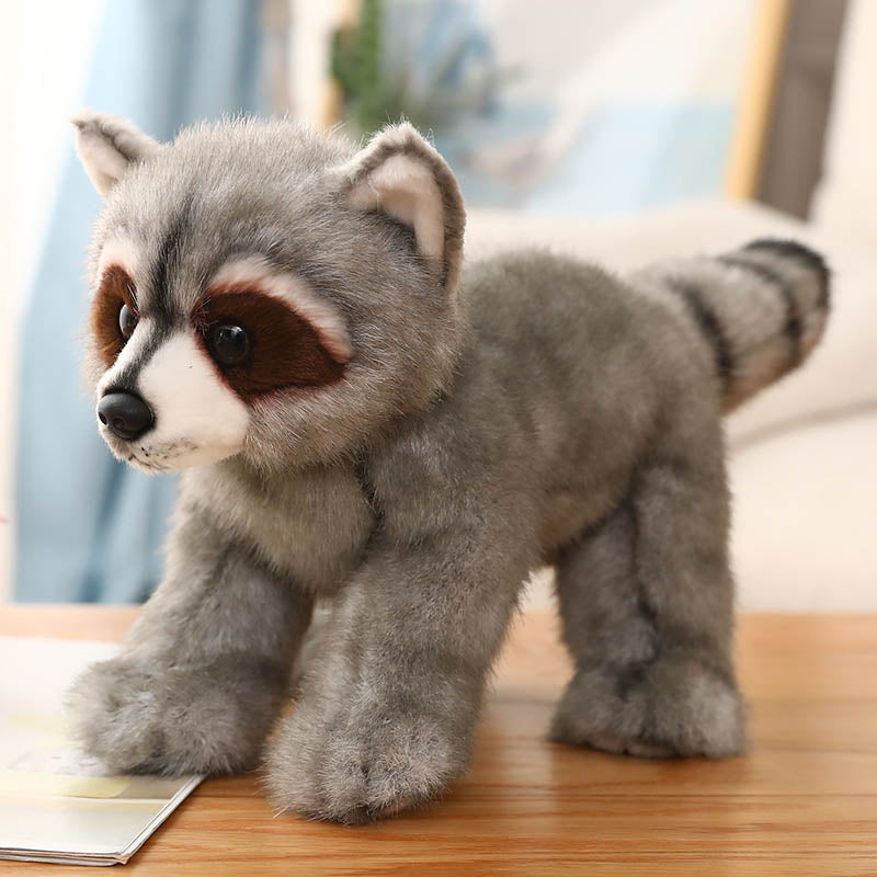 Realistischer Waschbär Plüsch