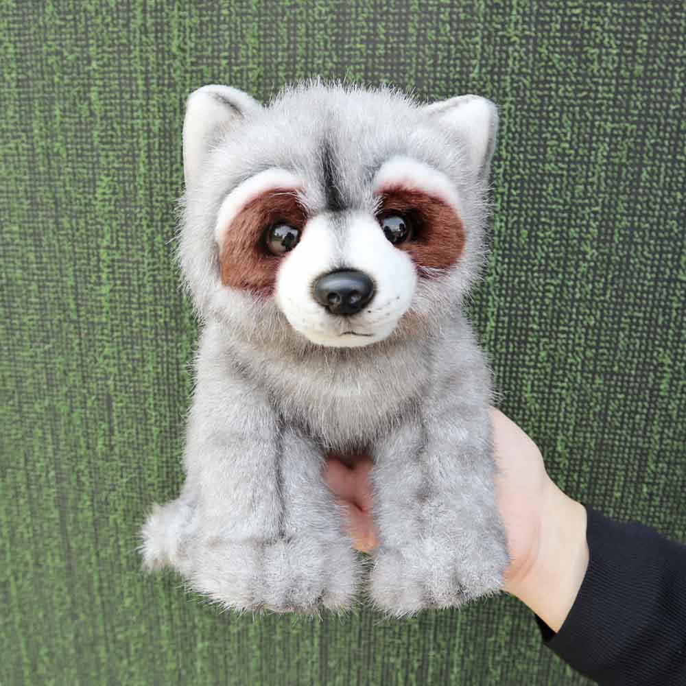 Realistischer Waschbär Plüsch