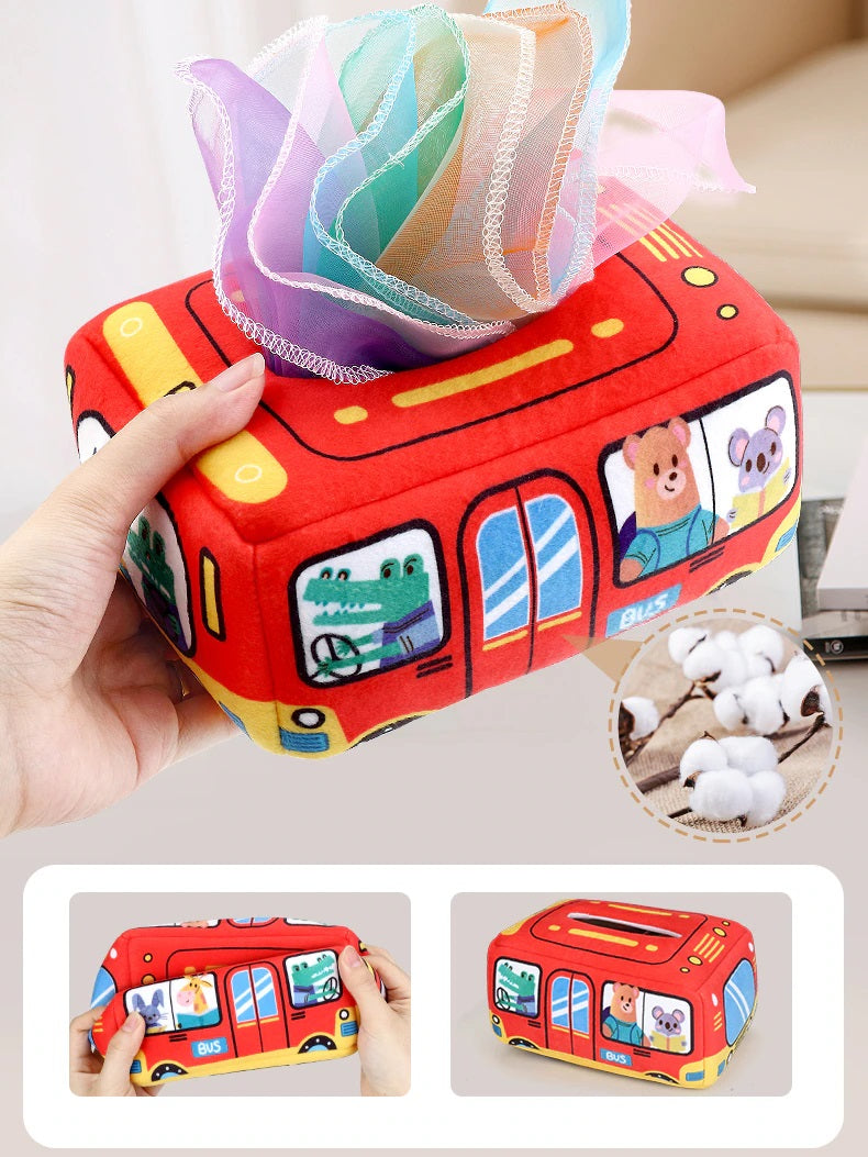 Tissue box toy - magische taschentücher aus der box - spielzeug taschentuchbox