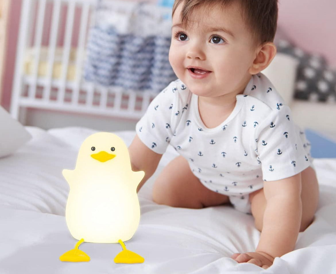 Silikon LED Enten Nachtlicht mit Timer