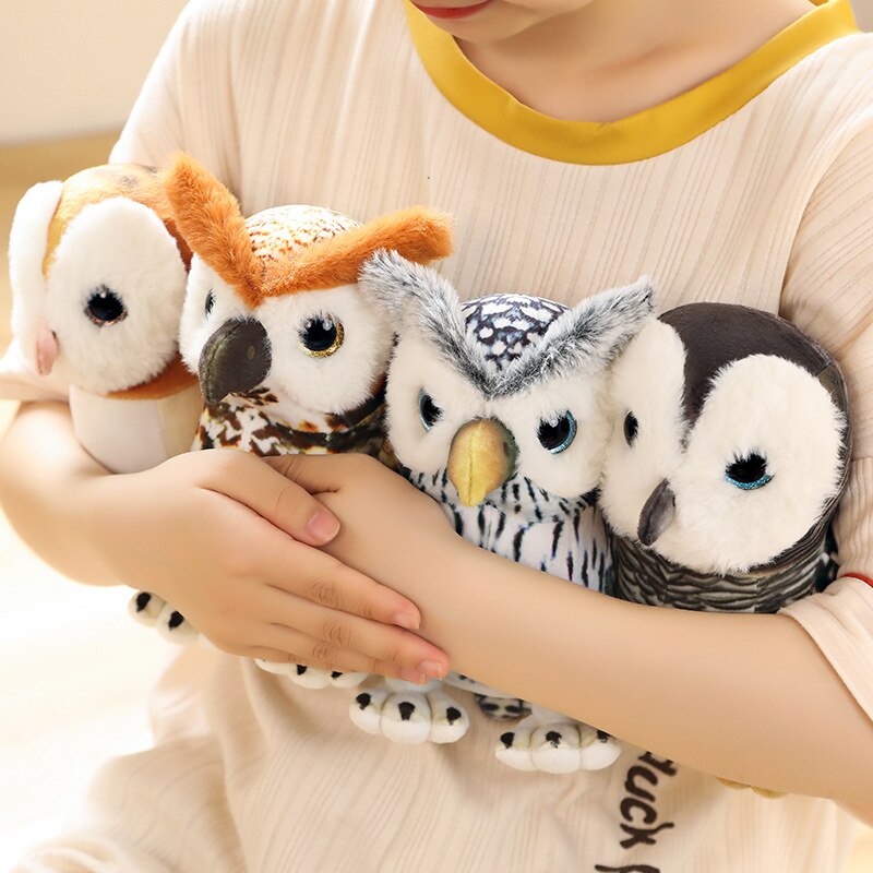 Jetzt Flauschige Plüsch Eule Kuscheltier bei Kuscheltiere.store kaufen