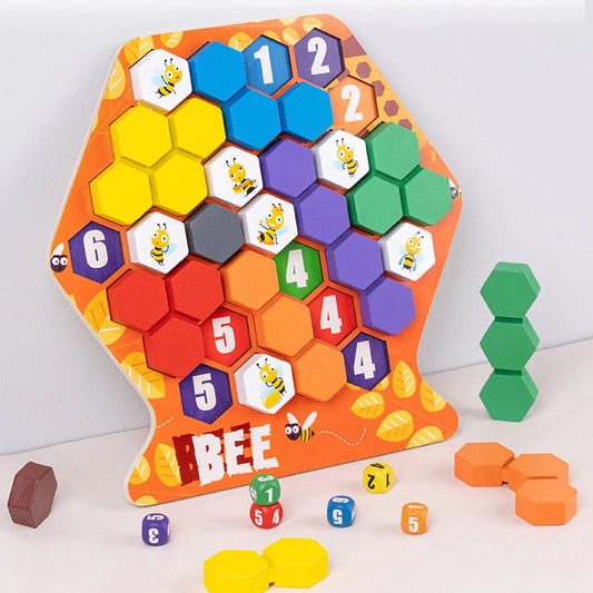Genuisbee - entwickelt räumliches vorstellungsvermögen und mathematische fähigkeiten bienenspiel