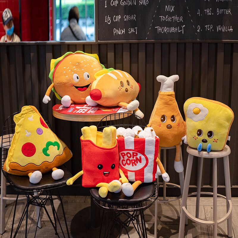 Fast Food Plüschtiere - Kawaii Snack Freude