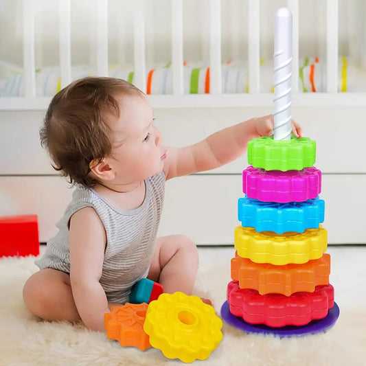 Regenbogen spielturm für kinder