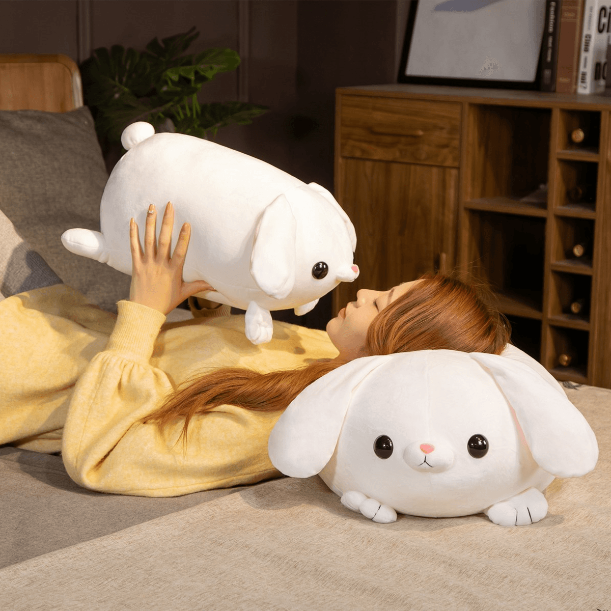 Kawaii Squishy Hase Kaninchen Plüschtier