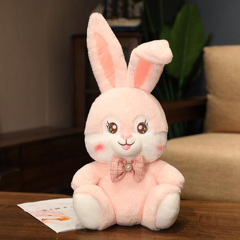 Kawaii Sitzender Lächelnder Hase Plüschtiere