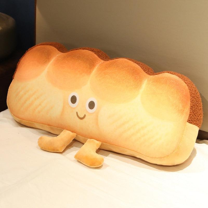 Kawaii Emotionales Brot und Toast Plüsch-Kissen