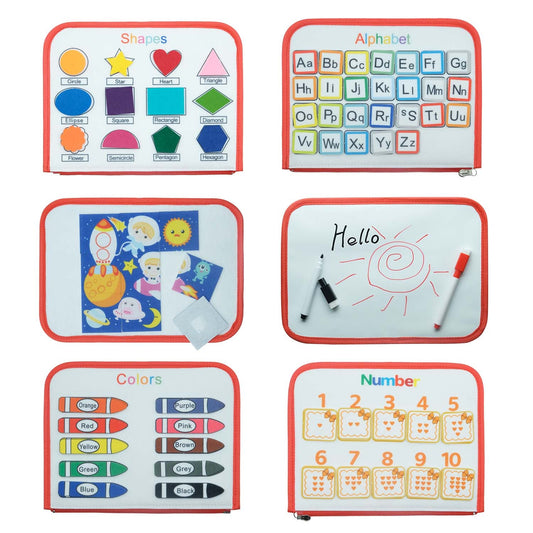 Sensory book board - erforschen und lernen durch fühlen - filzbuch