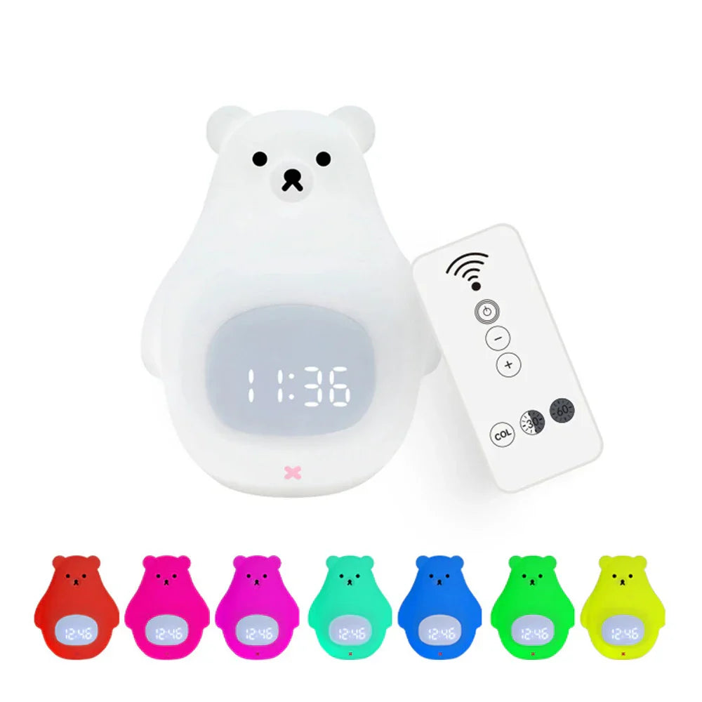 Bärenwecker - led nachtlicht und kinderwecker