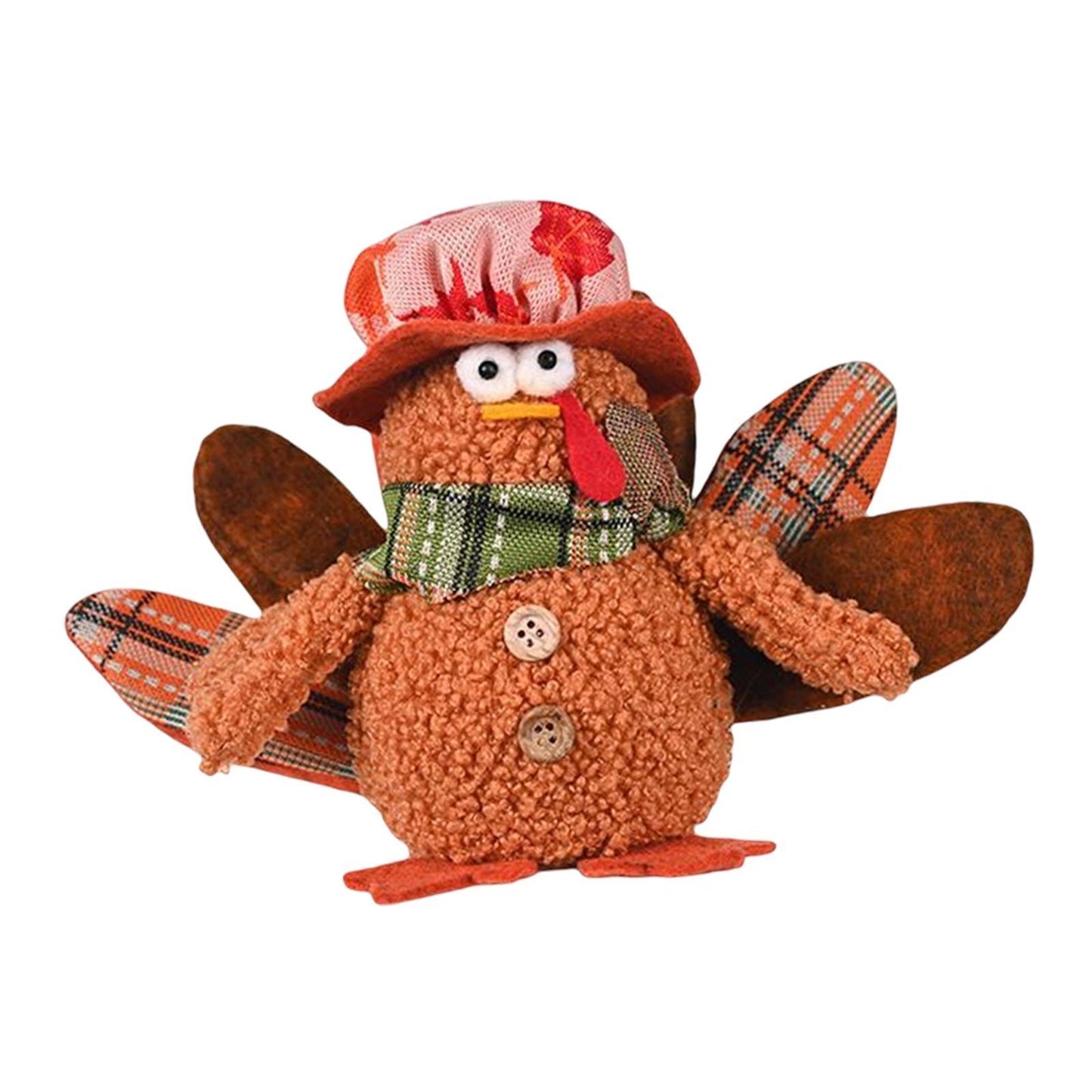 Niedliche Truthahn-Dekoration für Thanksgiving