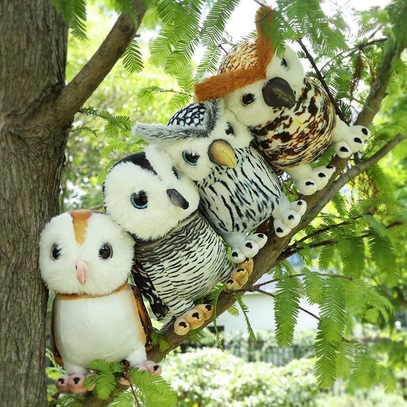 Jetzt Flauschige Plüsch Eule Kuscheltier bei Kuscheltiere.store kaufen