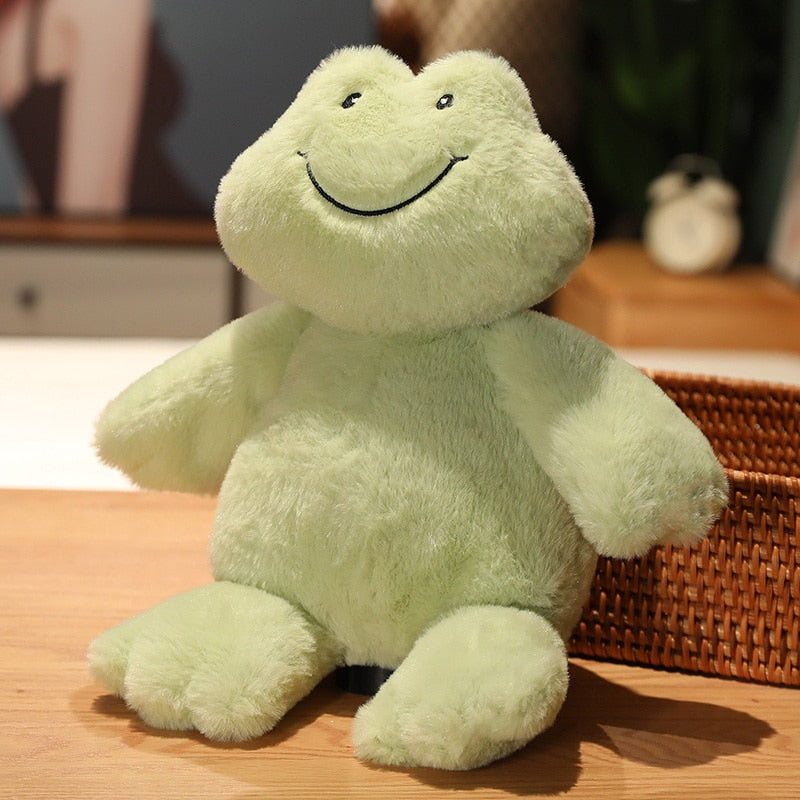 Froggy Smile - Glücklicher Kawaii Frosch Plüschtier