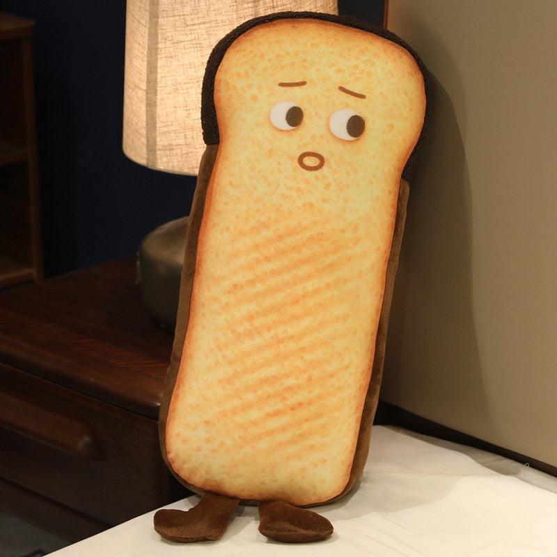Kawaii Emotionales Brot und Toast Plüsch-Kissen