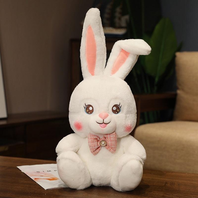 Kawaii Sitzender Lächelnder Hase Plüschtiere