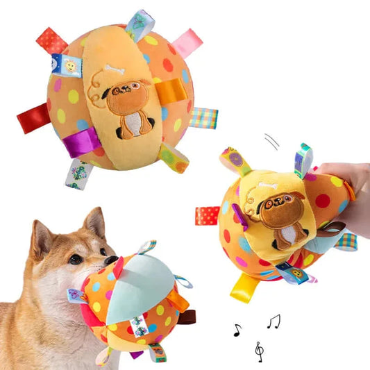 Beißresistente Freude - Bunter Ball