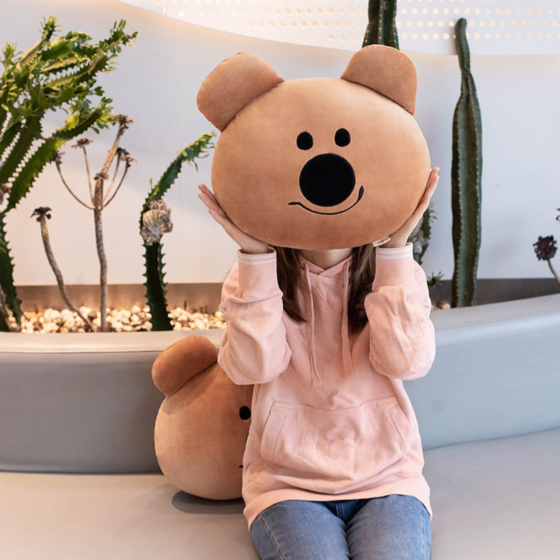 Niedlicher Koala Bär Kopf Plüschtier