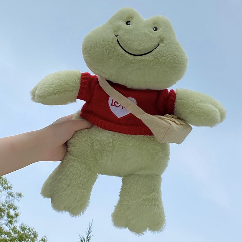 Froggy Smile - Glücklicher Kawaii Frosch Plüschtier