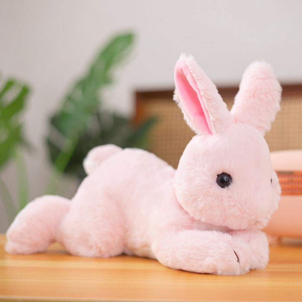 Realistisches pelziges Kaninchen Plüschtier