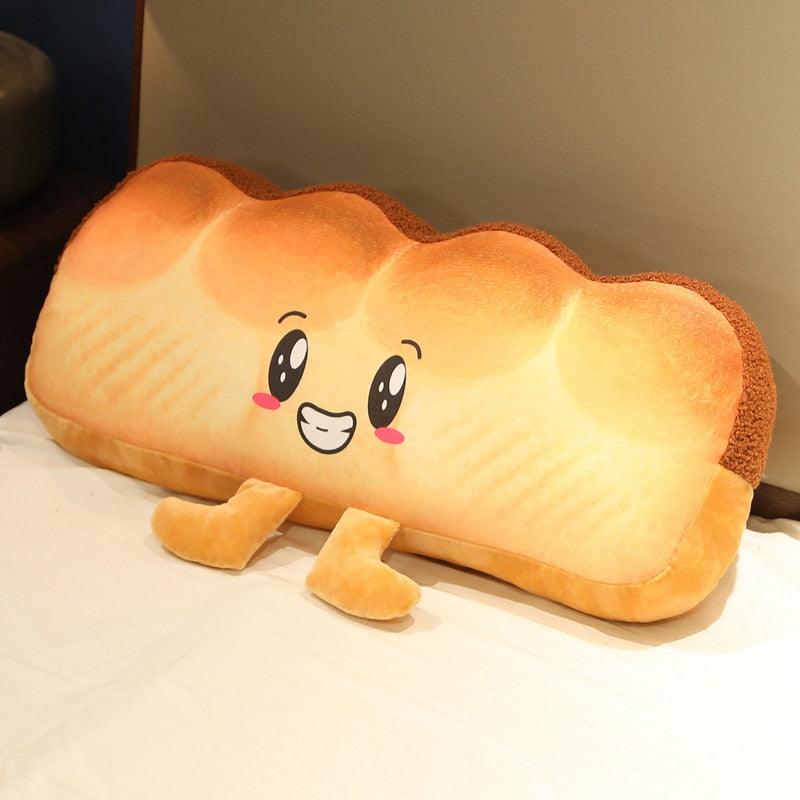 Kawaii Emotionales Brot und Toast Plüsch-Kissen