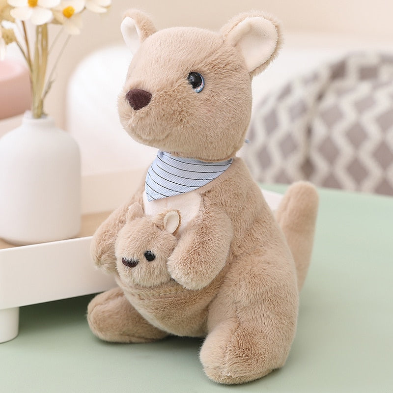 Mutter und Kind Känguru Plüschtiere