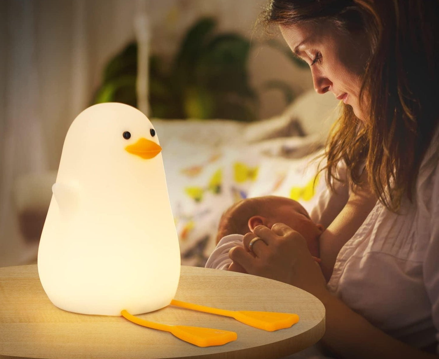 Silikon LED Enten Nachtlicht mit Timer