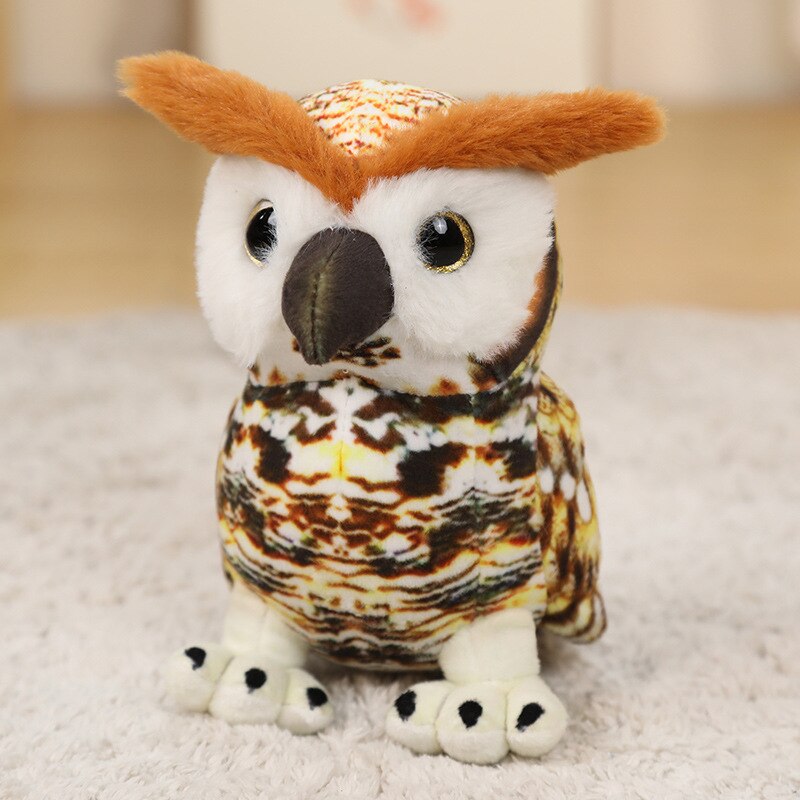 Jetzt Flauschige Plüsch Eule Kuscheltier bei Kuscheltiere.store kaufen