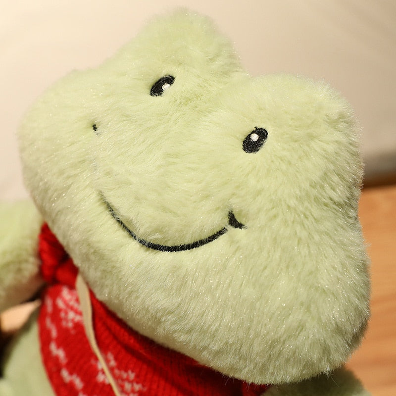 Froggy Smile - Glücklicher Kawaii Frosch Plüschtier