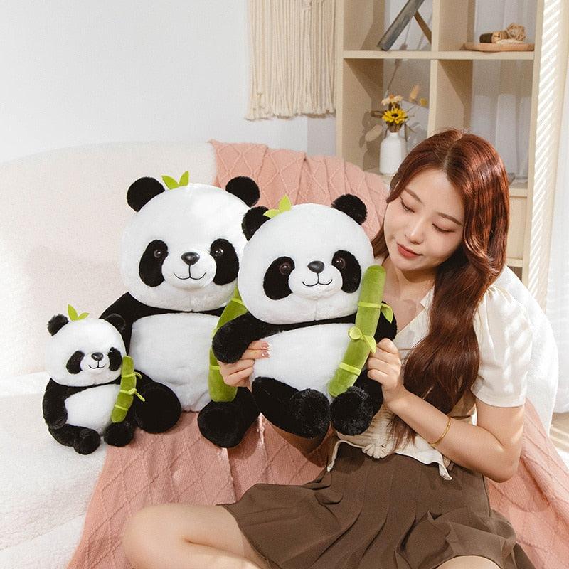 Kawaii Bambus Panda Bär Plüschtier