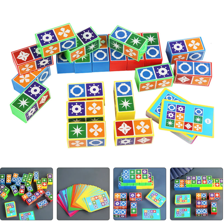 Cubegame  - finde das richtige spiel - blockspiel
