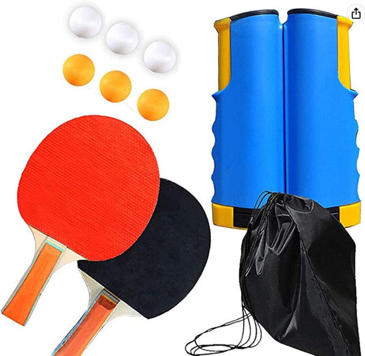 Portable table tennis - spielen sie überall tischtennis - tischtennis-set