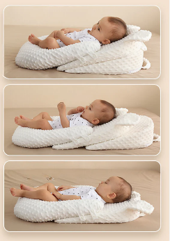 Baby Kissen in verschiedenen Höhenstufen