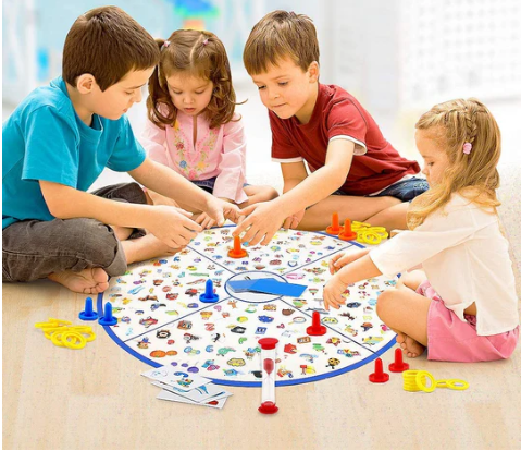 Detectivegame - spielerische entwicklung - puzzlespiel