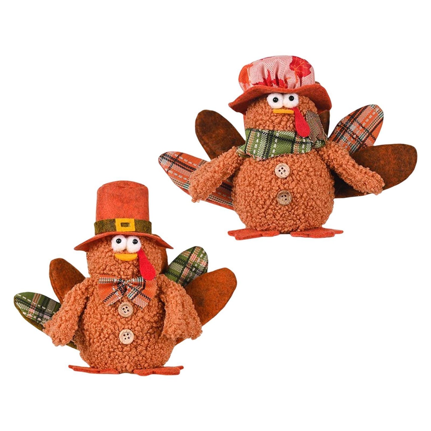 Niedliche Truthahn-Dekoration für Thanksgiving