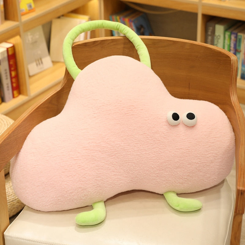 Kawaii Wolkenmonster Plüsch-Kissen