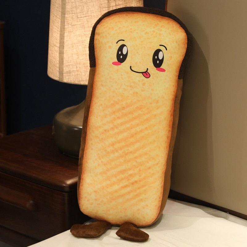 Kawaii Emotionales Brot und Toast Plüsch-Kissen